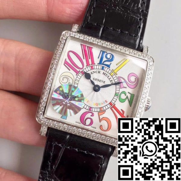 Franck Muller Master Square Ladies 6002 M QZ R GF Factory 1 1 paras painos Sveitsin kvartsi US Replica katsella 1735 Franck Muller Master Square Ladies 6002 M QZ R GF Factory 1: 1 paras painos Sveitsin kvartsi