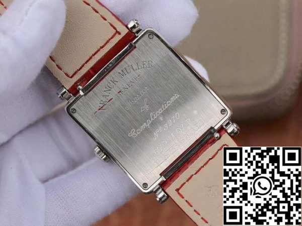 Franck Muller Master Square Дами 6002 M QZ R GF Фабрика 1 1 Най-доброто издание швейцарски часовник реплика в бял циферблат САЩ Реплика часовник 9835 Franck Muller Master Square Дами 6002 M QZ R GF Фабрика 1: 1 Най-доброто издание швейцарски часовник реплика в бял циферблат