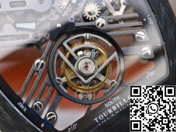 Franck Muller V45 T SQT Relógios de homem 1 1 Melhor Edição Suíça Tourbillon Skeleton Dial US Réplica Relógio 9045 Franck Muller V45 T SQT Relógios de homem 1:1 Melhor Edição Suíça Tourbillon Skeleton Dial