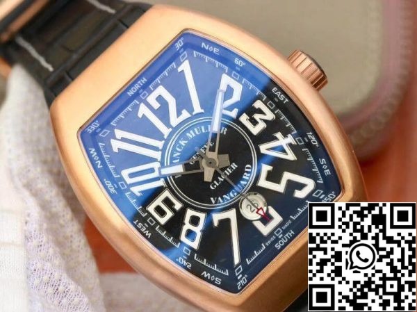 Franck Muller Vanguard V45 02 1 1 Най-доброто издание швейцарски ETA2824 САЩ реплика часовник 9979 Franck Muller Vanguard V45-02 1: 1 Най-доброто издание швейцарски ETA2824