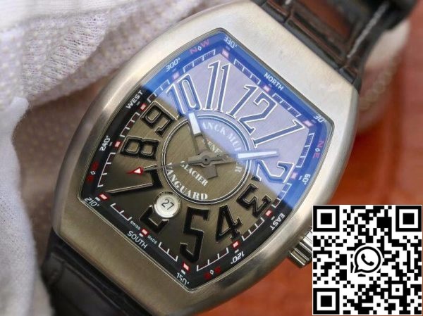 Franck Muller Vanguard V45 03 1:1 Best Edition Swiss ETA2824 US Replica Watch 9849 Franck Muller Vanguard V45-03 1:1 Best Edition Swiss ETA2824