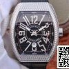 Franck Muller Vanguard V45 SC DT D NBR CD 5N NR 1 1 Best Edition Swiss ETA2824 2 US Replica Zegarek 6317 Franck Muller Vanguard V45.SC.DT.D.NBR.CD.5N.NR 1:1 Best Edition Swiss ETA2824-2