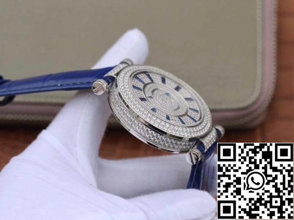 Franck Muller White Gold Double Mystery DM42D2RCD GS Factory 1:1 Best Edition Diamond Watch Swiss FM 800 US Replica Watch 6454 Franck Muller White Gold Double Mystery DM42D2RCD GS Factory 1:1 Best Edition Diamond Watch Swiss FM.800