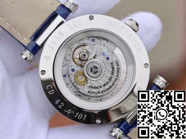 Franck Muller Or blanc Double Mystery DM42D2RCD GS Factory 1 1 Best Edition Diamond Watch Swiss FM 800 US Replica Watch 7181 Franck Muller Or blanc Double Mystery DM42D2RCD GS Factory 1:1 Best Edition Diamond Watch Swiss FM.800