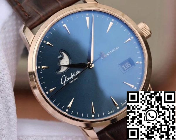 Glashutte Original Senator 1 36 04 04 02 01 Moonphase 1 1 Najboljša izdaja moški ure švicarski ETA36 03 sivo Dial ZDA replika Watch 6493 Glashutte Original Senator 1-36-04-04-02-01 Moonphase 1: 1 Najboljša izdaja moški ure švicarski ETA36-03 sivo Dial