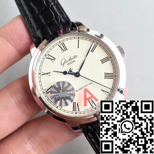 Glashutte Original Senator 1 39 59 01 02 04 FK Factory 1 1 Best Edition Swiss ETA2824 White Dial US Replica Watch 4836 Glashutte Original Senator 1-39-59-01-02-04 FK Factory 1:1 Best Edition Swiss ETA2824 White Dial