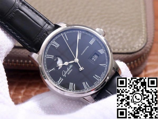 Glashutte Senator 1 36 04 1 1 Melhor Edição V9 Fábrica Mostrador Azul EUA Réplica Relógio 2773 Glashutte Senator 1-36-04 1:1 Melhor Edição V9 Fábrica Mostrador Azul