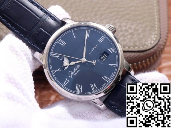 Glashutte Senator 1 36 04 1 1 Melhor Edição V9 Fábrica Aço Inoxidável US Réplica Relógio 1524 Glashutte Senator 1-36-04 1:1 Melhor Edição V9 Fábrica Aço Inoxidável