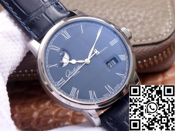 Glashutte Senator 1 36 04 1 1 Най-доброто издание V9 Factory неръждаема стомана САЩ реплика часовник 8179 Glashutte Senator 1-36-04 1: 1 Най-доброто издание V9 Factory неръждаема стомана