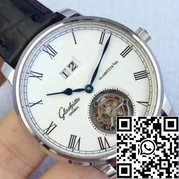 Glashutte Senator 1 94 03 05 04 30 Mekaaniset kellot 1 1 Paras painos Sveitsin ETA94 03 Musta nahkahihna US Replica Watch 2331 Glashutte Senator 1-94-03-05-04-30 Mekaaniset kellot 1:1 Paras painos Sveitsin ETA94-03 Musta nahkahihna