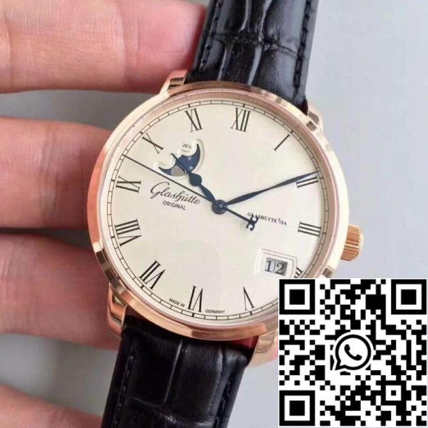 Glashutte Senator 100 04 32 12 04 GF Factory Men Watches 1:1 Best Edition Swiss ETA100 04 18K Rose Gold US Replica Watch 6160 Glashutte Senator 100-04-32-12-04 GF Factory Men Watches 1:1 Best Edition Swiss ETA100-04 18K Rose Gold