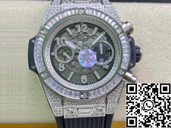 Hublot BIG BANG 421 NX 1170 RX 0904 1 1 Best Edition ZF Factory Diamond Case USA Replica Watch 8598 Hublot BIG BANG 421.NX.1170.RX.0904 1:1 Best Edition ZF Factory Diamond Case