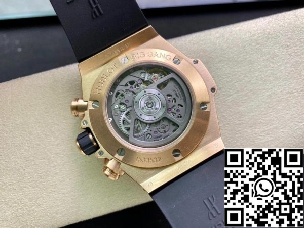 Hublot BIG BANG 421 OX 1180 RX 1104 1 1 Migliore Edizione ZF Fabbrica Scheletro Quadrante US Replica Orologio 4122 Hublot BIG BANG 421.OX.1180.RX.1104 1:1 Migliore Edizione ZF Fabbrica Scheletro Quadrante