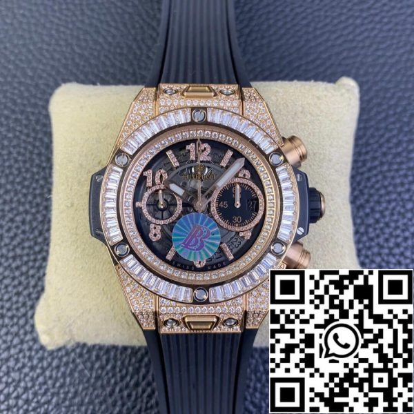 Hublot BIG BANG Unico 421 OX 1180 RX 0904 1 1 Best Edition BB Factory Diamond Case US Replica Uhr 3661 Hublot BIG BANG Unico 421.OX.1180.RX.0904 1:1 Best Edition BBF Factory Diamond Case