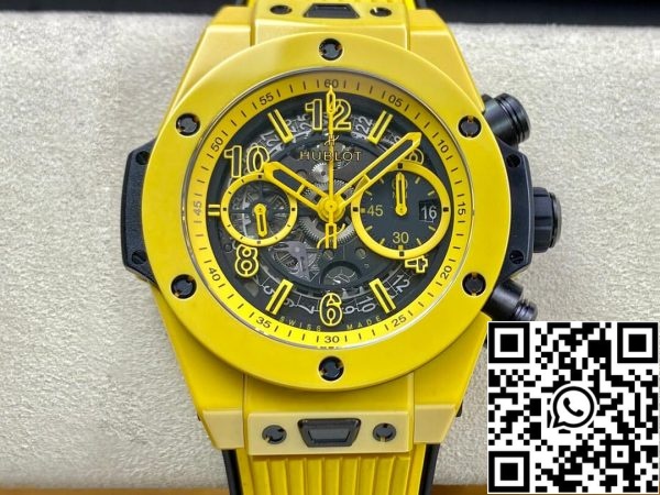 Hublot BIG BANG Unico 441 CY 471Y RX 1 1 Best Edition ZF εργοστάσιο κεραμική υπόθεση ΗΠΑ Replica ρολόι 4380 Hublot BIG BANG Unico 441.CY.471Y.RX 1:1 Best Edition ZF εργοστάσιο κεραμική υπόθεση