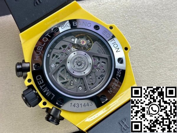 Hublot BIG BANG Unico 441 CY 471Y RX 1 1 Best Edition ZF εργοστάσιο κεραμική θήκη ΗΠΑ Replica ρολόι 9335 Hublot BIG BANG Unico 441.CY.471Y.RX 1:1 Best Edition ZF εργοστάσιο κεραμική θήκη