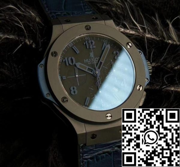 Hublot Big Bang 301 AI 460 RX 1 1 Best Edition V6 Factory Nero Ceramica Svizzera HUB4100 Replica Orologio 8065 Hublot Big Bang 301.AI.460.RX 1:1 Best Edition V6 Factory Nero Ceramica Svizzera HUB4100