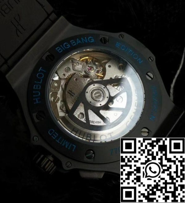 Hublot Big Bang 301 AI 460 RX 1 1 Best Edition V6 Factory Nero Ceramica Svizzera HUB4100 Replica Orologio 8800 Hublot Big Bang 301.AI.460.RX 1:1 Best Edition V6 Factory Nero Ceramica Svizzera HUB4100