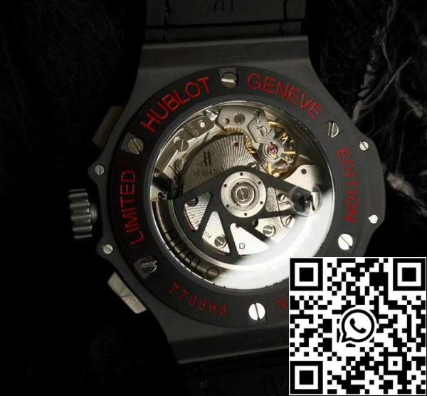 Hublot Big Bang 301 CI 1123 GR 1 1 Best Edition V6 Factory Black Ceramic Swiss HUB4100 US Replica Watch 8123 Hublot Big Bang 301.CI.1123.GR 1:1 Best Edition V6 Factory Black Ceramic Swiss HUB4100