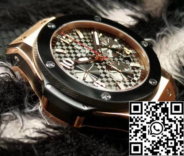 Hublot Big Bang 301 PB 131 RX 1 1 Best Edition V6 Factory Rose Gold Swiss HUB4100 US Replica Watch 1028 Hublot Big Bang 301.PB.131.RX 1:1 Best Edition V6 Factory Rose Gold Swiss HUB4100