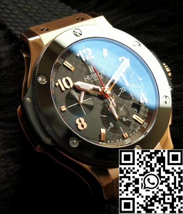 Hublot Big Bang 301 PB 131 RX 1 1 Legjobb kiadás V6 Gyár Rose Gold Swiss HUB4100 US Replica Watch 1178 Hublot Big Bang 301.PB.131.RX 1:1 Legjobb kiadás V6 Gyár Rose Gold Swiss HUB4100