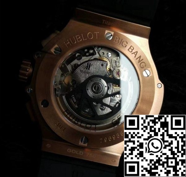 Hublot Big Bang 301 PX 1180 RX 1104 1 1 Best Edition V6 Factory Rose Gold Diamond švicarski HUB4100 ZDA replika Watch 5262 Hublot Big Bang 301.PX.1180.RX.1104 1: 1 Best Edition V6 Factory Rose Gold Diamond švicarski HUB4100