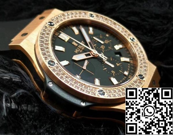 Hublot Big Bang 301 PX 1180 RX 1104 1 1 Best Edition V6 Factory Rose Gold Diamond švicarski HUB4100 ZDA replika Watch 9300 Hublot Big Bang 301.PX.1180.RX.1104 1: 1 Best Edition V6 Factory Rose Gold Diamond švicarski HUB4100