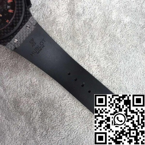 Hublot Big Bang 301 QX 1724 RX 1 1 Best Edition V6 Factory Carbon Fiber ZDA replika Watch 2735 Hublot Big Bang 301.QX.1724.RX 1: 1 Best Edition V6 Factory Carbon Fiber