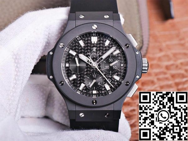 Hublot Big Bang 301 QX 1724 RX 1 1 Mejor Edición V6 Fábrica de fibra de carbono EE.UU. Reloj Replica 5468 Hublot Big Bang 301.QX.1724.RX 1:1 Mejor Edición V6 Fábrica de fibra de carbono