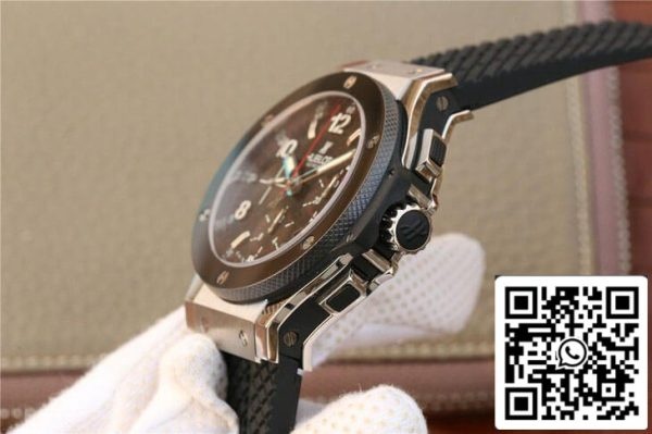 Hublot Big Bang 301 SB 131 RX 1 1 Best Edition V6 Factory Black Dial US Replica Watch 1345 Hublot Big Bang 301.SB.131.RX 1:1 Best Edition V6 Factory Black Dial