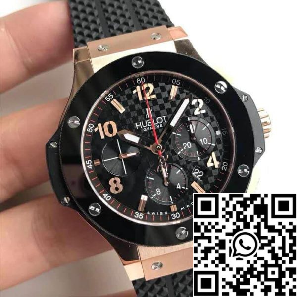 Hublot Big Bang 341 PB 131 RX 1 1 Best Edition V6 Factory Rose Gold US Replica Watch 1131 Hublot Big Bang 341.PB.131.RX 1:1 Best Edition V6 Factory Rose Gold