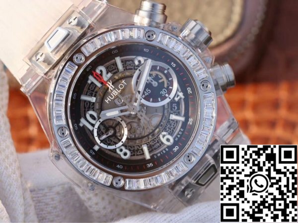 Hublot Big Bang 411 JX 4802 RT 1 1 Най-доброто издание бяла каучукова каишка САЩ реплика часовник 4773 Hublot Big Bang 411.JX.4802.RT 1: 1 Най-доброто издание бяла каучукова каишка