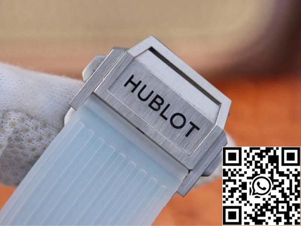 Hublot Big Bang 411 JX 4802 RT 1 1 Best Edition White Rubber Strap US Replica Watch 6384 Hublot Big Bang 411.JX.4802.RT 1:1 Best Edition White Rubber Strap