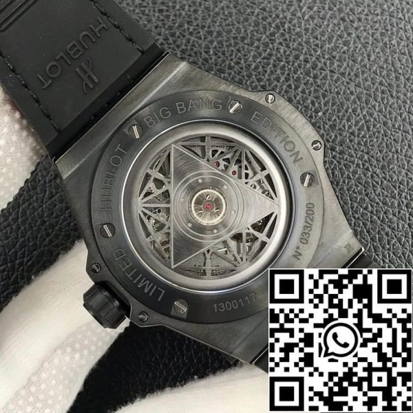 Hublot Big Bang 415 CX 1112 VR MXM18 1 1 Najboljša izdaja WWF tovarne črno številčnico ZDA replika Watch 6831 Hublot Big Bang 415.CX.1112.VR.MXM18 1: 1 Najboljša izdaja WWF tovarne črno številčnico