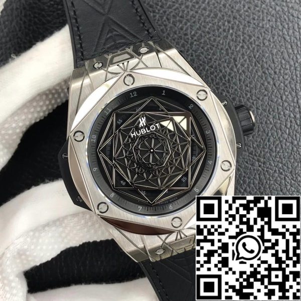 Hublot Big Bang 415 NX 1112 VR MXM16 1 1 Best Edition WWF Factory fekete számlap amerikai Replica óra 5507 Hublot Big Bang 415.NX.1112.VR.MXM16 1:1 Best Edition WWF Factory fekete számlapja