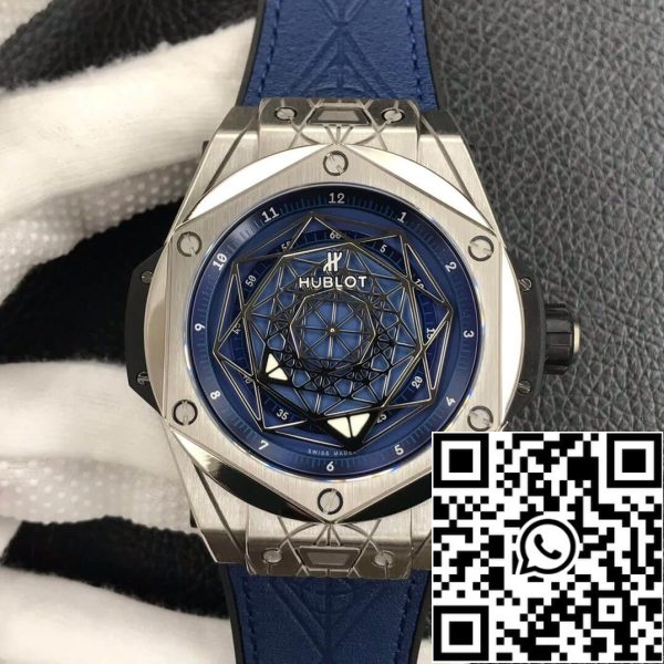 Hublot Голям взрив 415 NX 7179 VR MXM18 1 1 Най-доброто издание WWF Фабрика титан случай САЩ реплика часовник 2028 Hublot Голям взрив 415.NX.7179.VR.MXM18 1: 1 Най-доброто издание WWF Фабрика титан случай