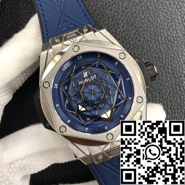 Hublot Голям взрив 415 NX 7179 VR MXM18 1 1 Най-доброто издание WWF Фабрика титан случай САЩ реплика часовник 2479 Hublot Голям взрив 415.NX.7179.VR.MXM18 1: 1 Най-доброто издание WWF Фабрика титан случай