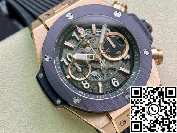 Hublot Big Bang 421 0X 1180 RX 1 1 Beste Ausgabe ZF Fabrik Rose Gold US Replica Uhr 5438 Hublot Big Bang 421.0X.1180.RX 1:1 Beste Ausgabe ZF Fabrik Rose Gold