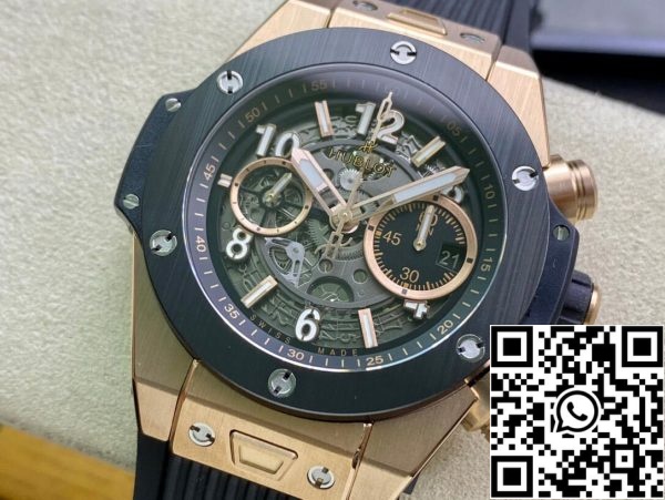 Hublot Big Bang 421 0X 1180 RX 1 1 Best Edition ZF Factory Rose Gold US Replica Watch 8124 Hublot Big Bang 421.0X.1180.RX 1:1 Best Edition ZF Factory Rose Gold