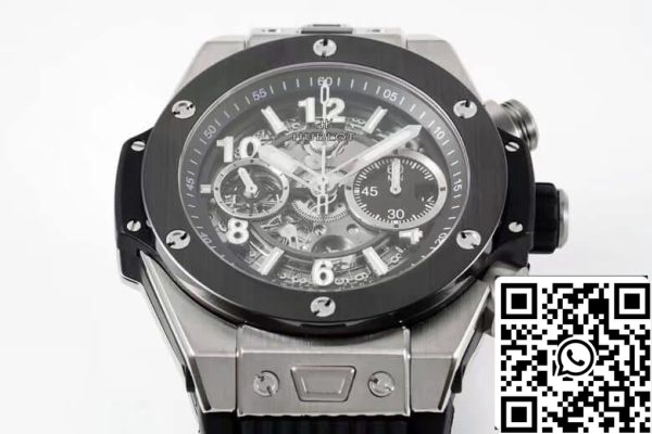 Hublot Big Bang 421 NM 1170 RX 1 1 Best Edition ZF gyári kerámia lünetta US Replica Watch 4993 Hublot Big Bang 421.NM.1170.RX 1:1 Best Edition ZF gyári kerámia lünettával