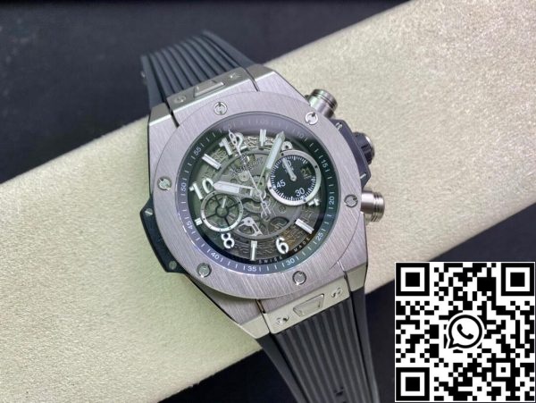 Hublot Big Bang 421 NX 1170 RX 1 1 Mejor Edición ZF Factory Esfera Gris US Reloj Replica 1141 Hublot Big Bang 421.NX.1170.RX 1:1 Mejor Edición ZF Factory Esfera Gris