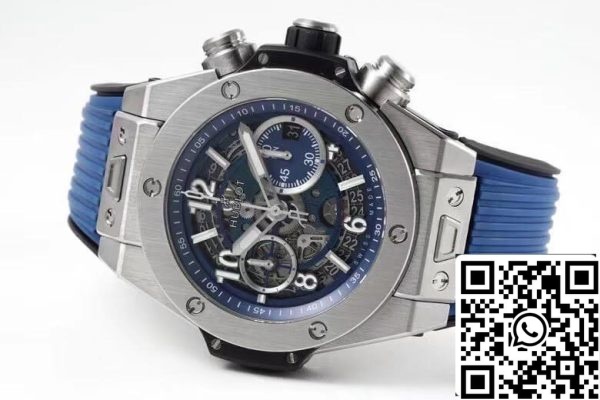 Hublot Big Bang 421 NX 5170 RX 1 1 Best Edition ZF Factory Blue Dial US Replica Uhr 8339 Hublot Big Bang 421.NX.5170.RX 1:1 Best Edition ZF Factory Blue Dial