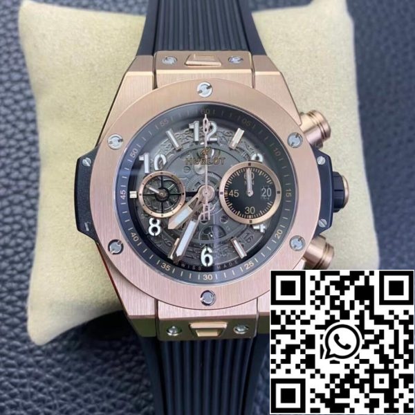 Hublot Big Bang 421 OX 1180 RX 1 1 Migliore edizione ZF fabbrica lunetta in oro rosa Replica Orologio 4705 Hublot Big Bang 421.OX.1180.RX 1:1 Migliore edizione ZF fabbrica lunetta in oro rosa