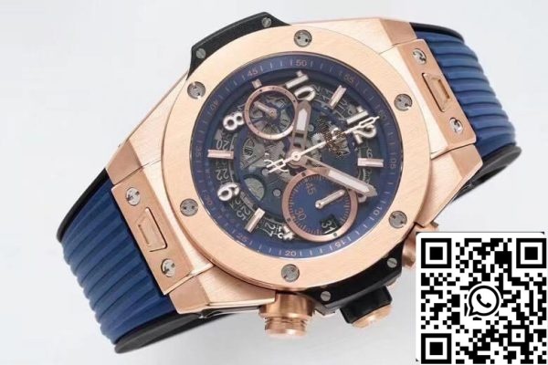 Hublot Big Bang 421 OX 5180 RX 1 1 Best Edition ZF Factory Rose Gold Case US Replica Klocka 6388 Hublot Big Bang 421.OX.5180.RX 1:1 Best Edition ZF Factory Rose Gold Case