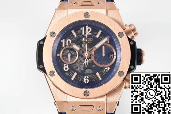 Hublot Big Bang 421 OX 5180 RX 1 1 Mejor Edición ZF Fábrica Caja de Oro Rosa EE.UU. Reloj Replica 8953 Hublot Big Bang 421.OX.5180.RX 1:1 Mejor Edición ZF Fábrica Caja de Oro Rosa