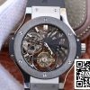 Hublot Голям взрив кух турбийон 1 1 Най-доброто издание керамичен безел скелетон циферблат САЩ реплика часовник 7626 Hublot Голям взрив кух турбийон 1: 1 Най-доброто издание керамичен безел скелетон циферблат