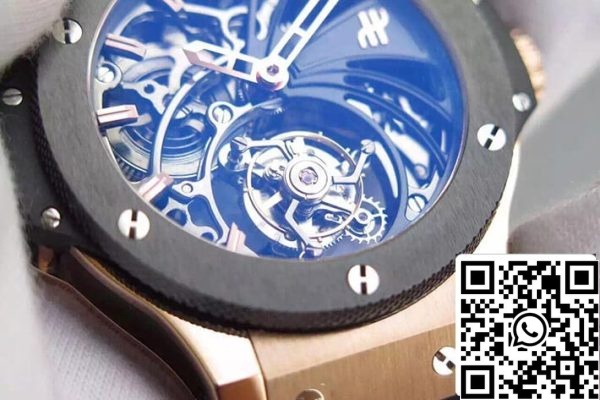 Hublot Big Bang Hollow Tourbillon 1 1 Cea mai bună ediție elvețiană Manual Winding Tourbillon Movement US Replica Watch 6768 Hublot Big Bang Hollow Tourbillon 1:1 Cea mai bună ediție elvețiană Manual Winding Tourbillon Movement