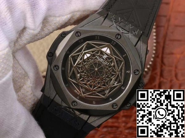 Hublot Big Bang Sang Bleu 415 CX 1114 VR MXM17 TMF Factory 1 1 Best Edition Swiss ETA1213 Leder Fronted Rubber Strap US Replica Watch 1930 Hublot Big Bang Sang Bleu 415.CX.1114.VR.MXM17 TMF Factory 1:1 Best Edition Swiss ETA1213 Leder Fronted Rubber Strap