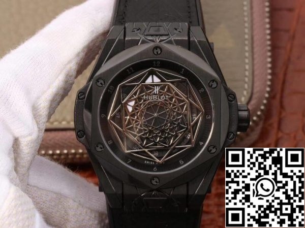 ساعة Hublot Big Bang Bang Sang Bleu 415 CX 1115 CX 1114 VR MXM17 TMF Factory 1 1 1 Best Edition Swiss ETA1213 Leather Fronted Rubber Strap US Replica Watch 5291 Hublot Big Bang Sang Bleu 415.CX.1114.VR.MXM17 TMF Factory 1:1 Best Edition Swiss ETA1213 Leather Fronted Rubber Strap