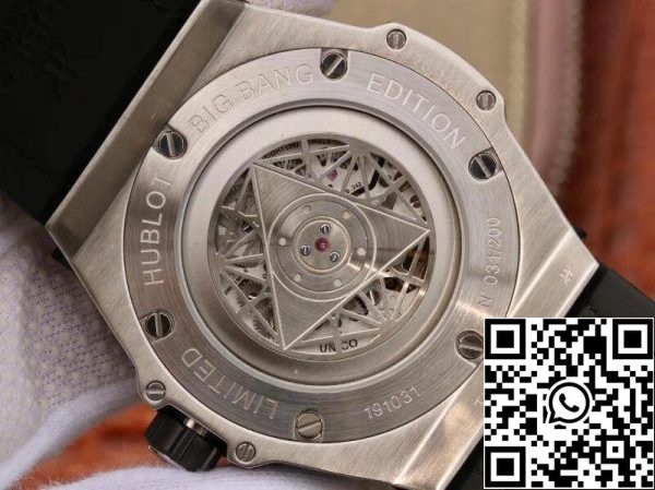 Hublot Big Bang Sang Bleu 415 NX 1112 VR MXM16 TMF Factory 1 1 Best Edition svájci ETA1213 fekete számlap US Replica Watch 5770 Hublot Big Bang Sang Bleu 415.NX.1112.VR.MXM16 TMF Factory 1:1 Best Edition svájci ETA1213 fekete számlapos